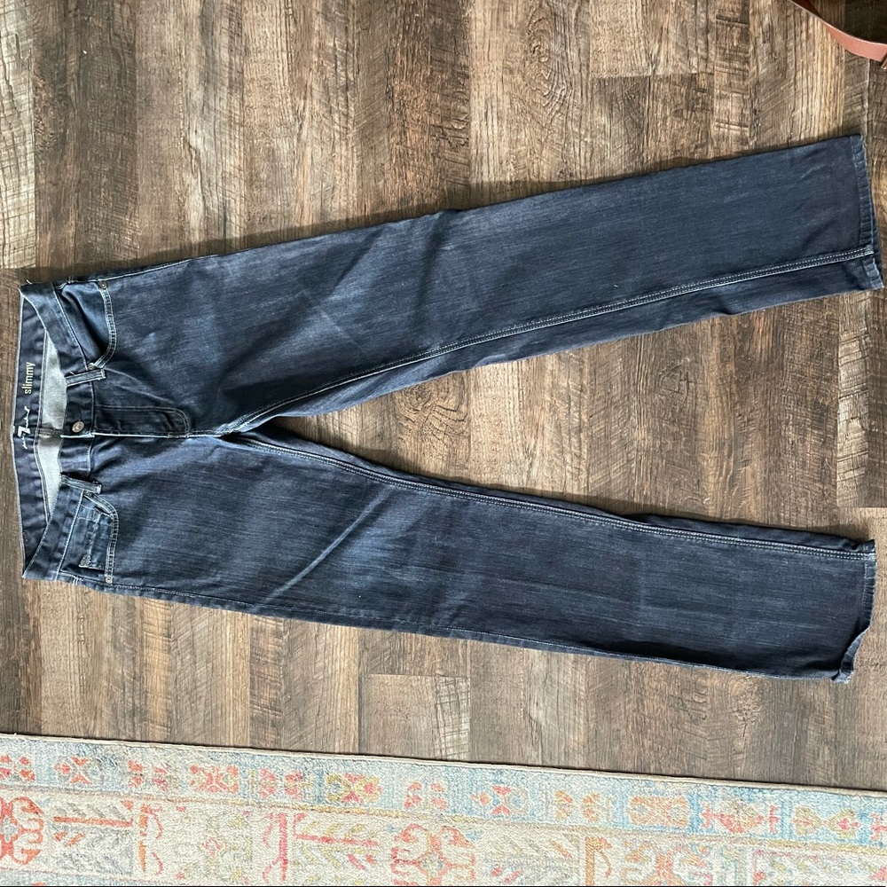 7’s men’s denim, fit SLIMMY, size 32. Original hem